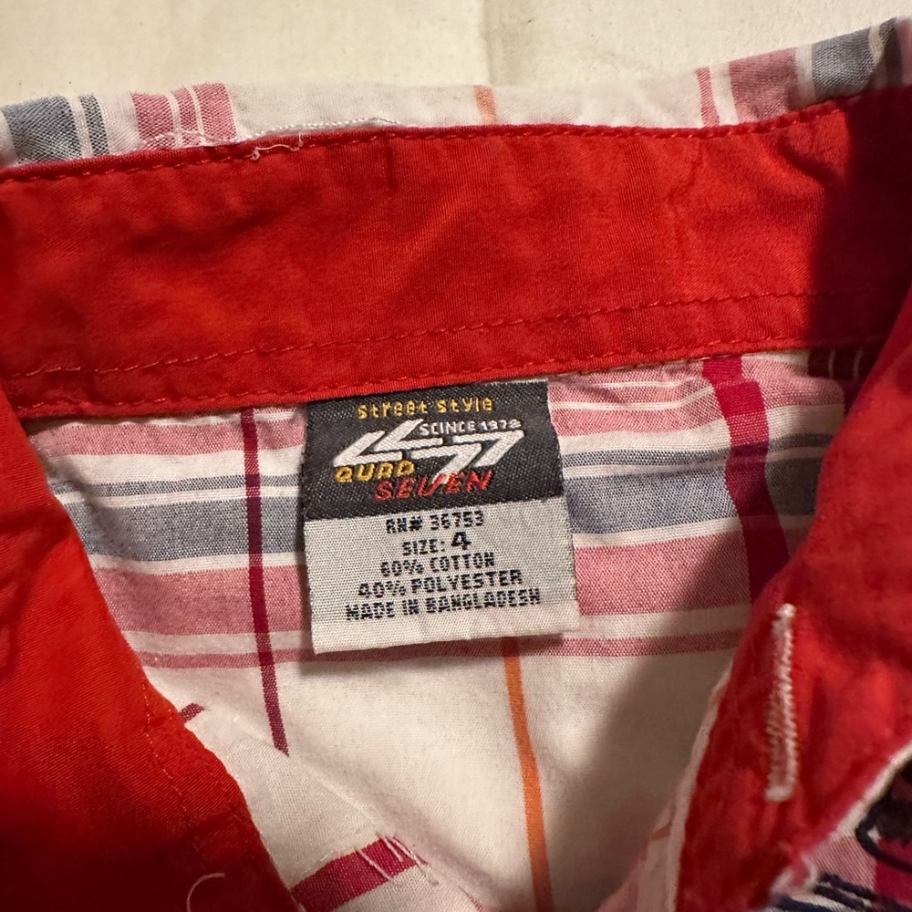 Wonderkids Multicolor Plaid Shirt